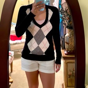 Argyle JCrew Sweater